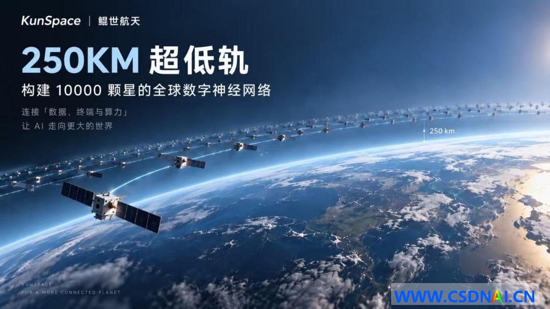 当 AI 走进物理世界：250km 超低轨重造卫星